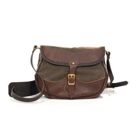 Flap closure is adjustable to accommodate a small or large load.