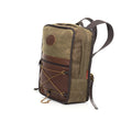 The Premium Itinerant Daypack keeps our premium leather straps adjusters on the bottom to fit anyone. Handcrafted in Duluth, MN.
