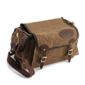The waxed Canvas on these tackle boxes will easily shred water due to their waxed canvas material