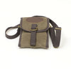 This wallet includes a one inch removable shoulder strap.